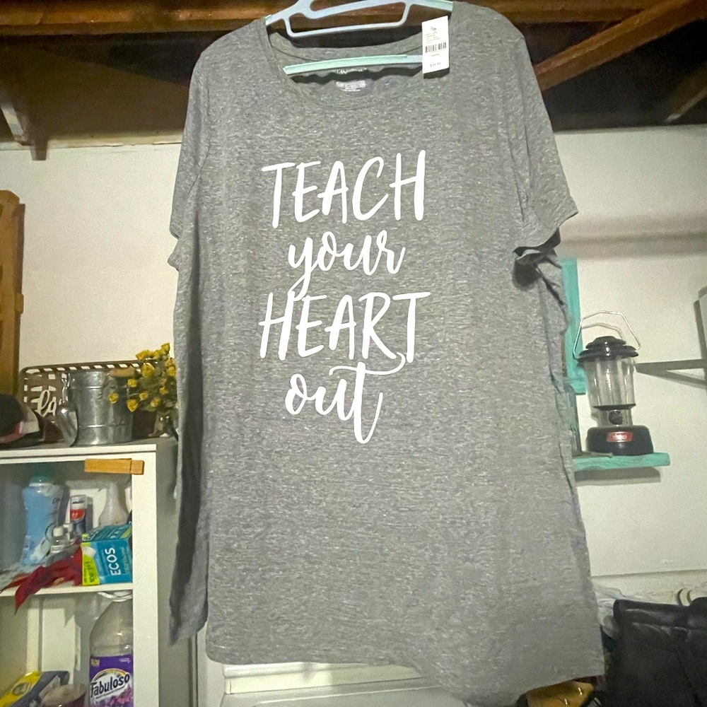 Lane Bryant Teacher T-shirt